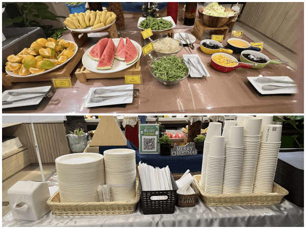 グリーンワールド忠孝　朝ごはん4